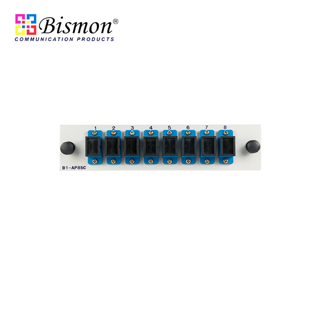 8 SC Snap-in adapter Plate Single-mode Full set